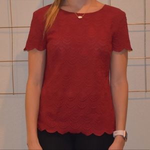 Red loft shirt